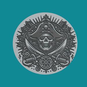 Pirate Medallion