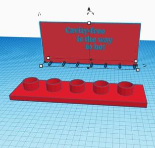 Spinbrush Tooth Brush Holder