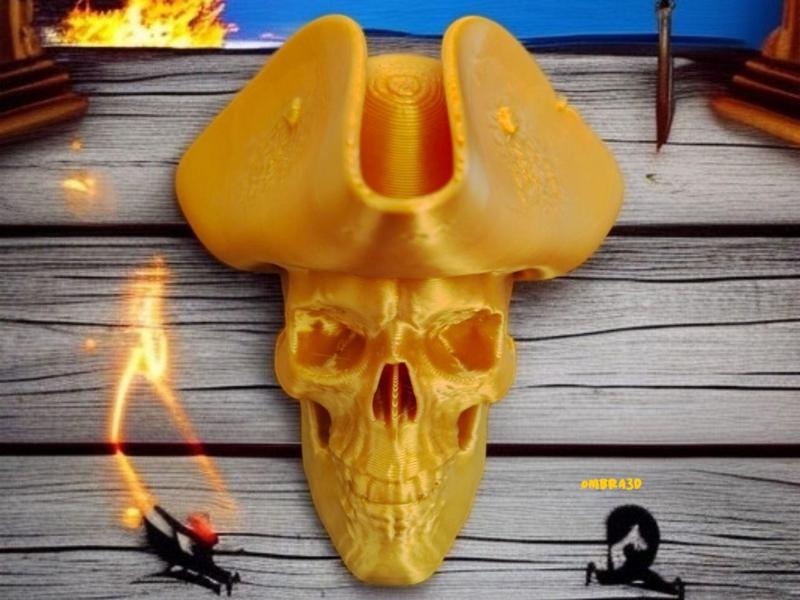 Ghost of the Abyss - Pirate Skull 