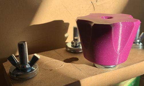 Flügelmuttergriff (Wingnut handle) M8