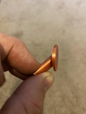 Alta Redshift Motorcycle Rear Fender Brass Insert Repair Part