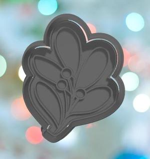 Christmas Mistletoe Cookie Cutter