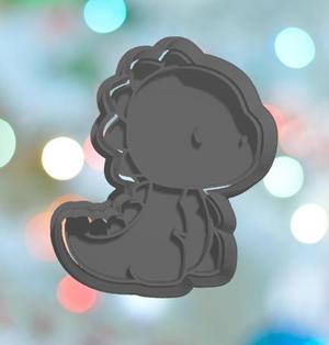 Dinosaur Baby Trex Cookie Cutter