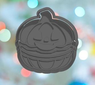 Halloween Jack O Lantern Macaron Cookie Cutter