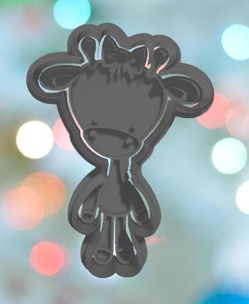 Baby Shower Giraffe Cookie Cutter