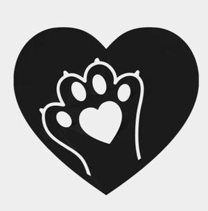 Cat Paw Heart