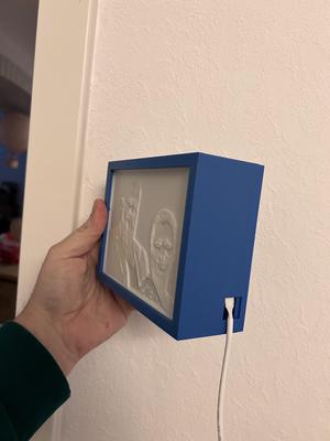 LithoBox with lid - Lithophane 144*108