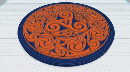 Celtic Mandala Coaster 5