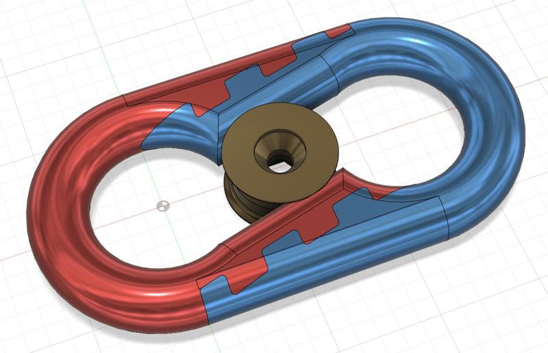 Chain link connector