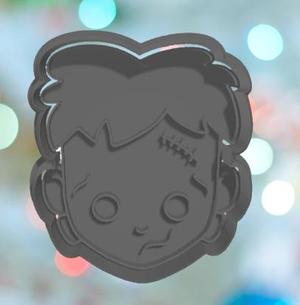 Halloween Cute Frankenstein  Cookie Cutter