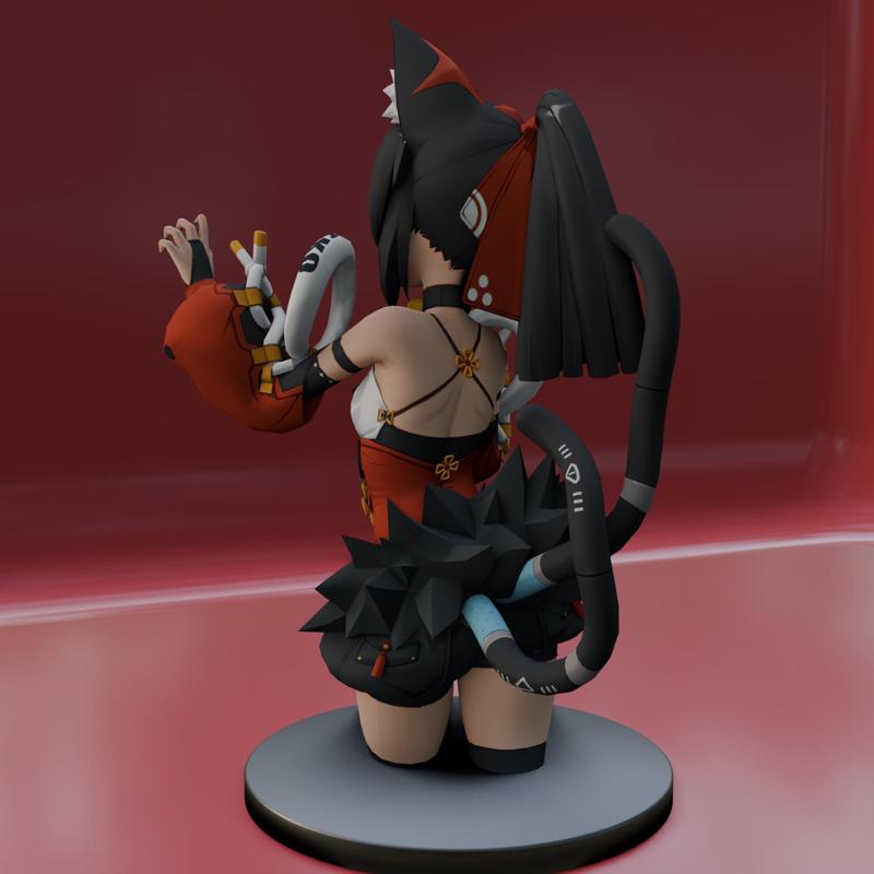 Nekomiya Mana (Nekomata) Bust - ZZZ