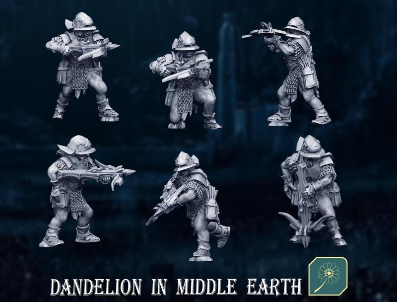 Half Orc of Forked Fortress( Crossbowman)