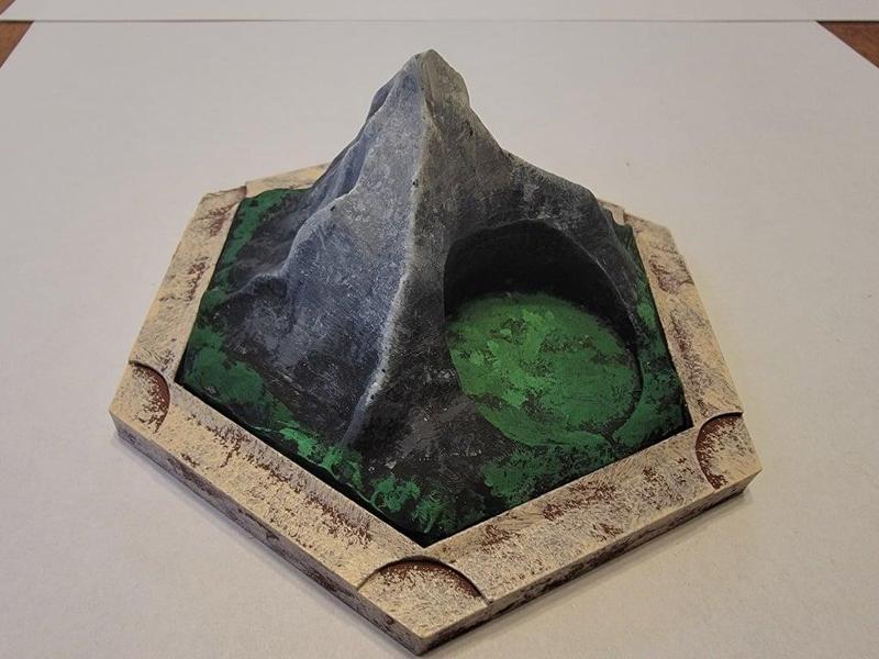 Matterhorn Switzerland tile (ore tile for Settlers of Catan)