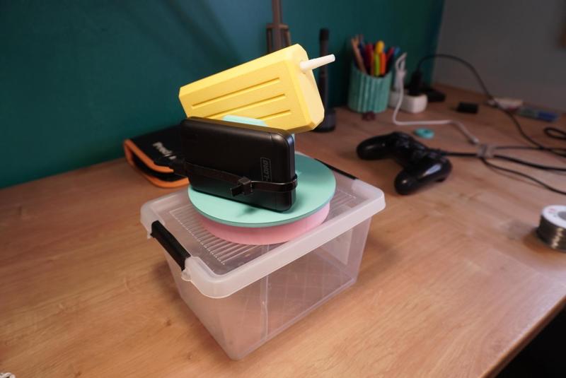 Remote-controlled water turret