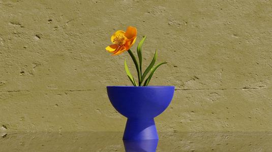 Modern Plant Pot (U Form) - Home Decoration