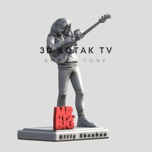 billy sheehan MR Big - 3D printing