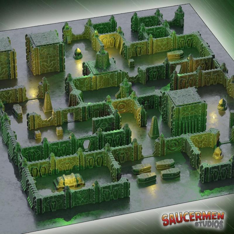 Tomb Assault: Modular Walls – Base Set