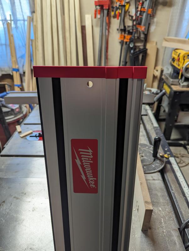 Milwaukee Track saw rail end protectors