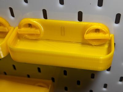 Parametric tray for T-Clip