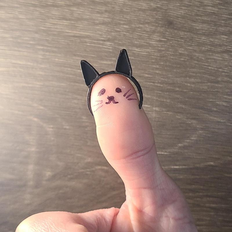 Cat Ears for your Fingers