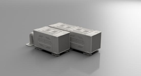 Modular Pipes System - Transportable Purifier