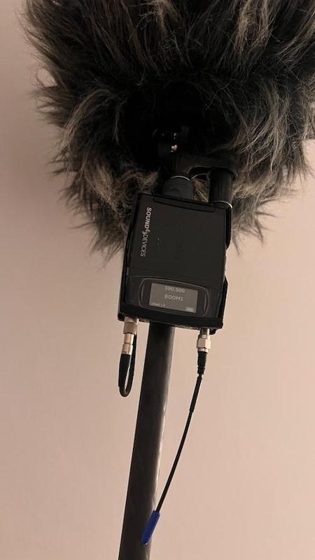 Sound devices A20TX CLIP holder for Rycote PCS