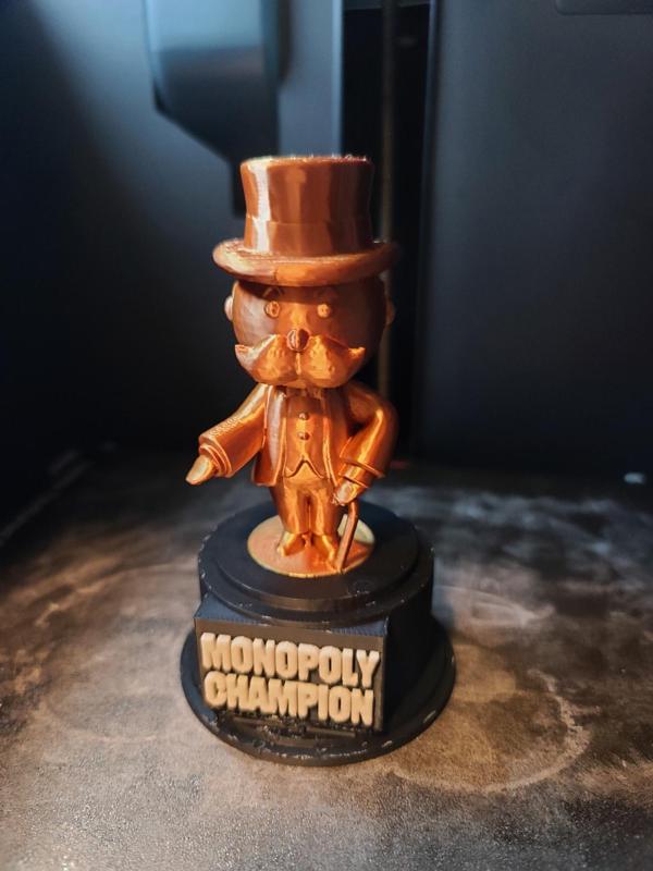 Monopoly Champion Trophy (Plain Plague)