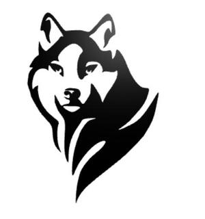 Husky wall decor