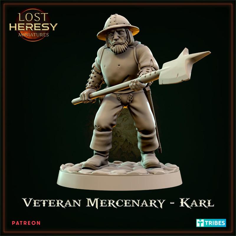 Veteran Mercenary - Karl