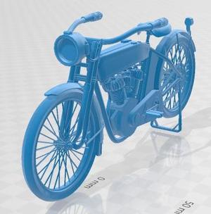 Harley Davidson Old Printable Motorbike