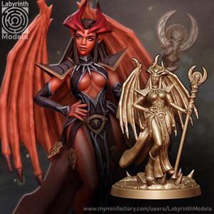 Succubus Sorceress - 32mm scale