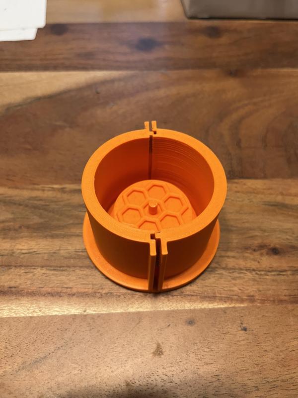 Silikongussform für Wabenteelichter