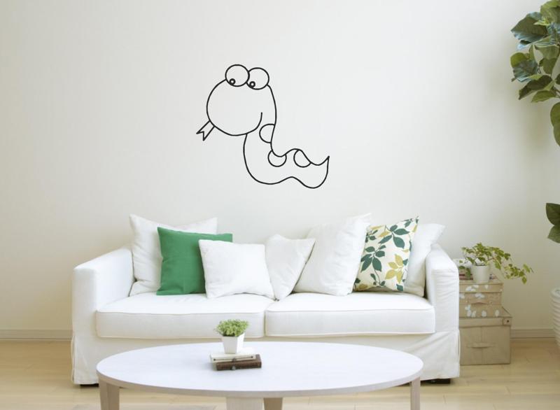 Cartoon Python - Wall Art Decor