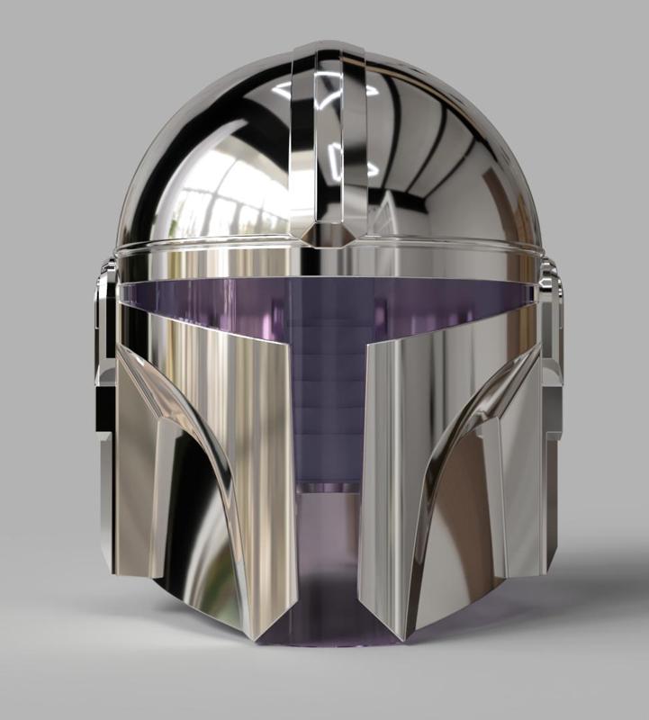 The Mandalorian Helmet