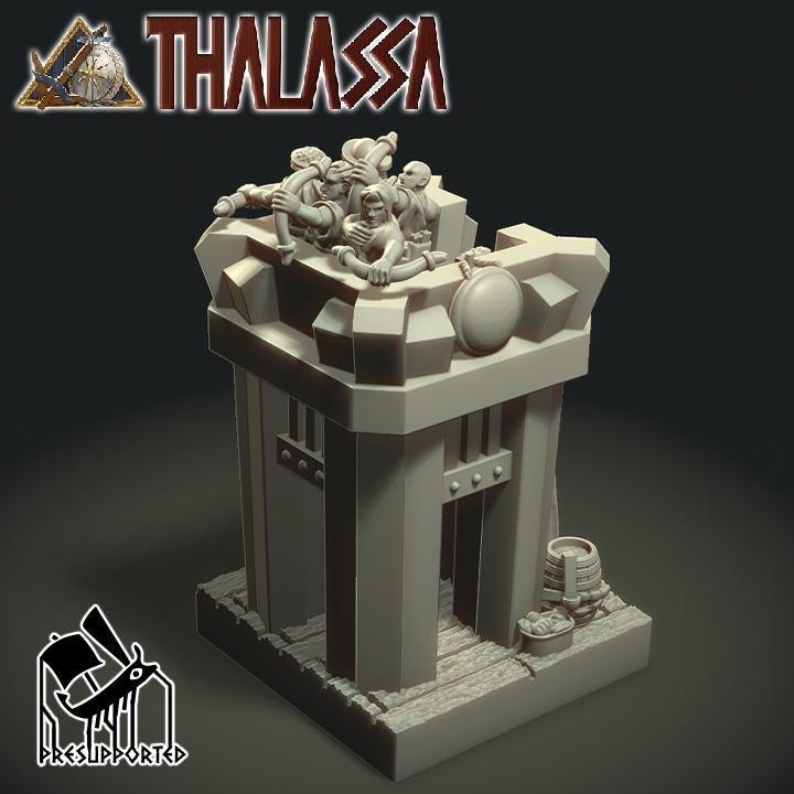 Thalassa: Archery Tower (Toxotai built-in tower)