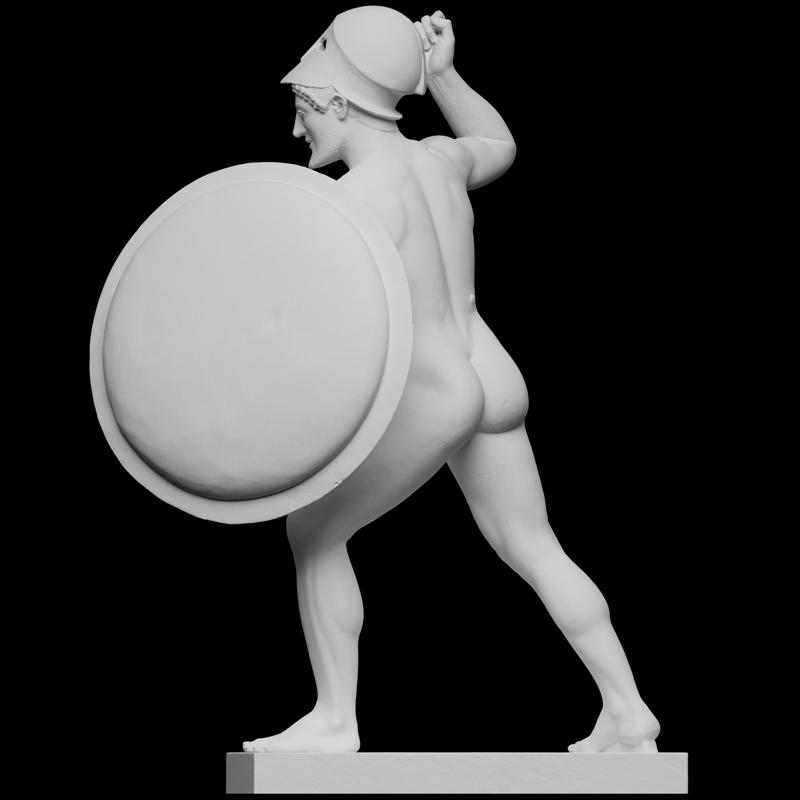 Standing Warrior with Shield - Temple of Aphaia (West Pediment)