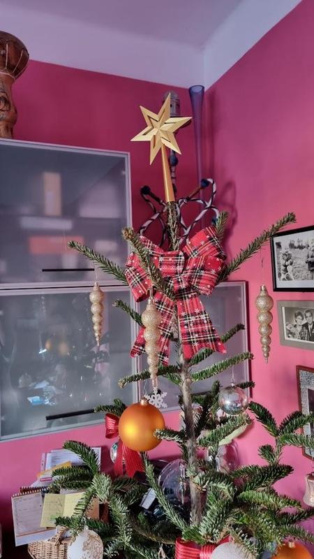 Christmas Tree Topper - Rotating Star / Špička na vánoční stromek - rotační hvězda