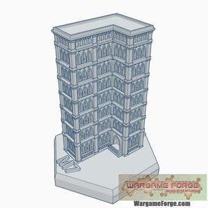 Gothic Building 46 Hex Map Scale HMSG046
