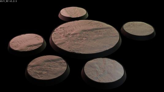 Miniature Bases Pack: Dirt