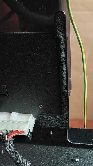 Original Prusa Enclosure (OPE) - PSU Cables Hole Fill (Cover / Plug)
