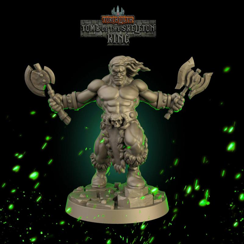 Torchlight Barbarian Hero