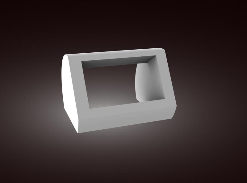 Hygrometer stand. For the cheap 50x30mm type