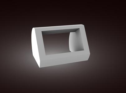 Hygrometer stand. For the cheap 50x30mm type