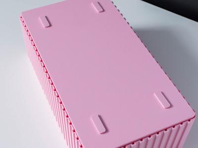 Decorative tissue box - legs