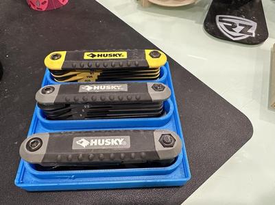 Husky Allen Key / Torx Holder - Gridfinity