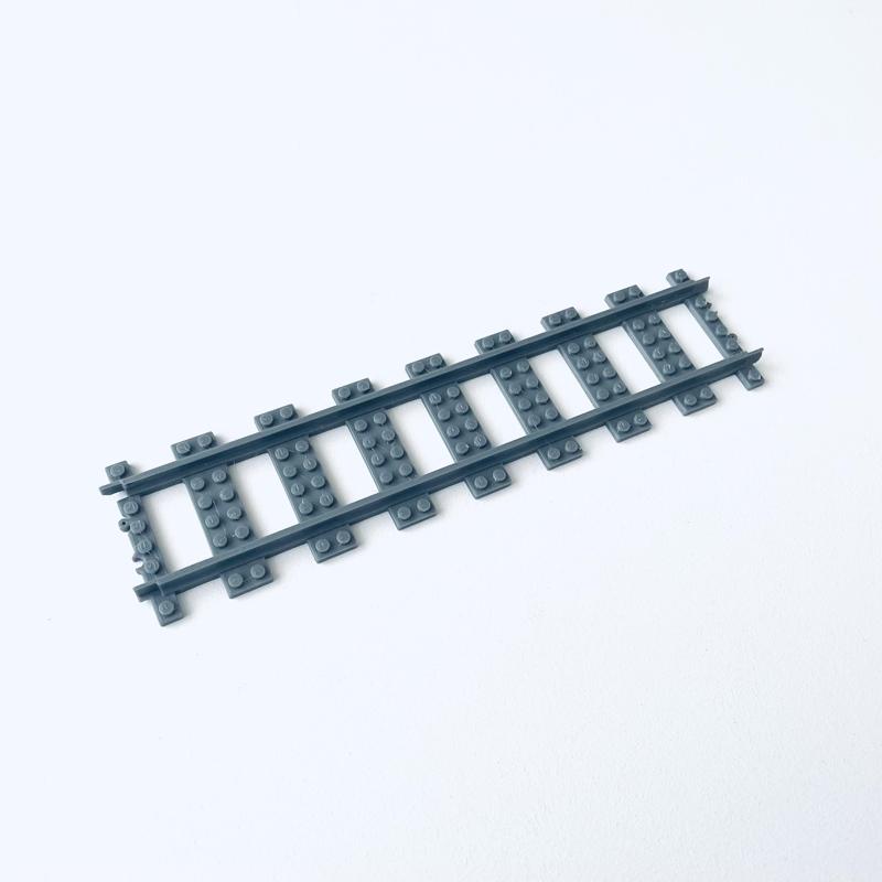 LEGO Train Track - Double Length Straight Track (L-Gauge)