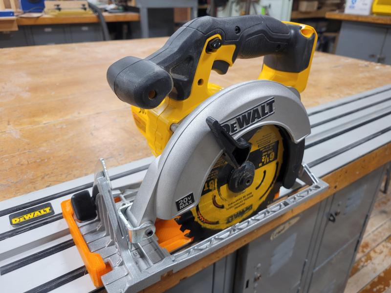 Dewalt Track Saw Guide Adapter for 20v Cordless 6-1/2in Saw