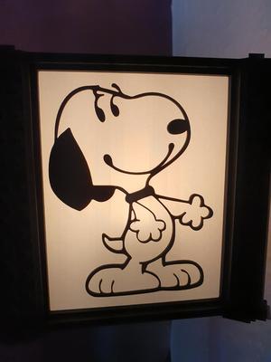 Mystic Lamp Snoopy Panel