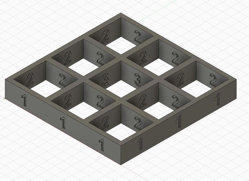 Hues and Cues Point Box / Replacement Player  Piece