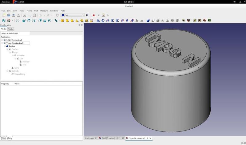 Type N connector cap
